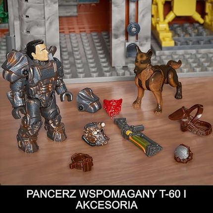 MEGA Fallout Klocki Stacja Red Rocket Zestaw konstrukcyjny HXT00 - zdjęcie 2