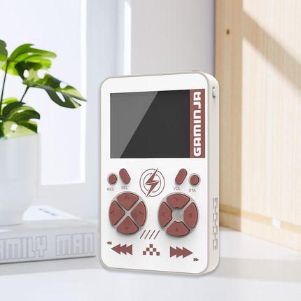 Gamjia Retro Color-Screen Magnetic-Charging Game Console & Power Bank - Biały - zdjęcie 5