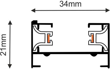 Antigo Szynoprzewód Natynkowy 1F 230V Biały 900 Mm 6303 - zdjęcie 2