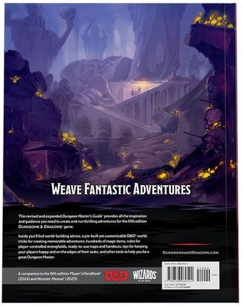 Dungeons & Dragons RPG Dungeon Masters Guide Hard Cover (2024) - zdjęcie 2
