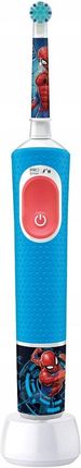 Szczoteczka elektryczna Oral-B Vitality Pro Kids 3+ Spiderman + Końcówki - zdjęcie 5