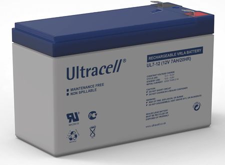 Ultracell Agm Ul 12V 7Ah Ul7-12 - zdjęcie 2