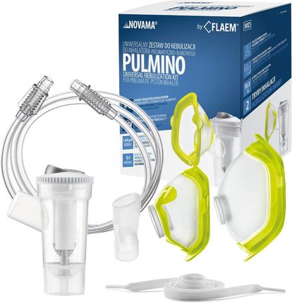 Novama Pulmino Uniwersalny Zestaw Akcesoriów Do Nebulizacji Do Inhalatorów Pneumatyczno-Tłokowych - zdjęcie 2
