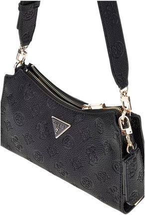Guess Torebka Damska Cresidia Top Zip Czarna - zdjęcie 4
