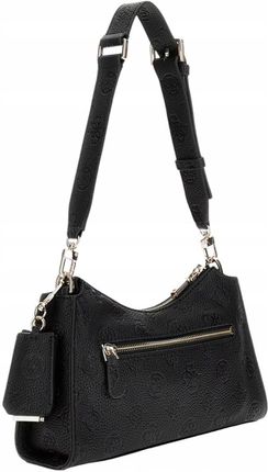Guess Torebka Damska Cresidia Top Zip Czarna - zdjęcie 2
