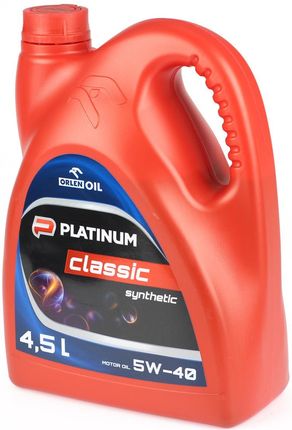 Orlen Platinum Classic Synthetic 5W40 4,5l - zdjęcie 3