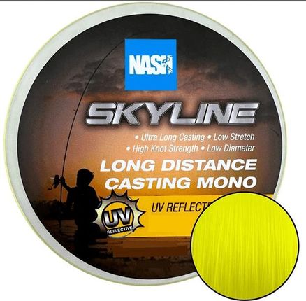 Żyłka Karpiowa Nash Skyline Mono Uv Yellow 0,28mm 1000m 1778277780 - zdjęcie 2