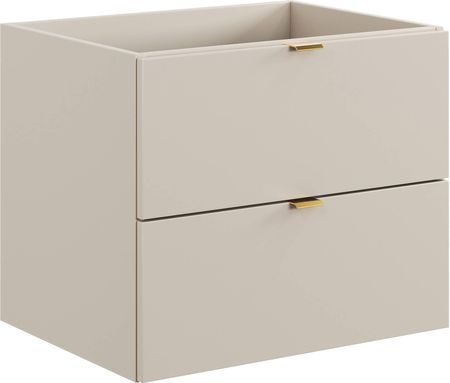 Comad Zestaw Szafka z Umywalką Meblową 60 cm i Słupek Wysoki Dalia Cashmere - zdjęcie 5