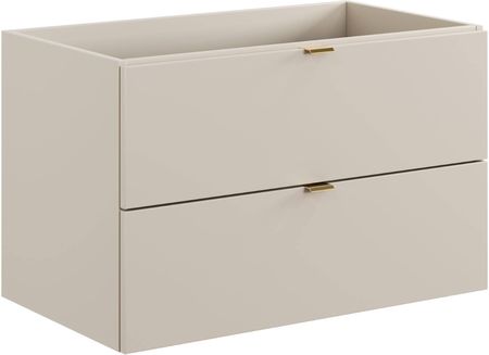Comad Zestaw Szafka z Umywalką Meblową 80 cm i Słupek Wysoki Dalia Cashmere - zdjęcie 4
