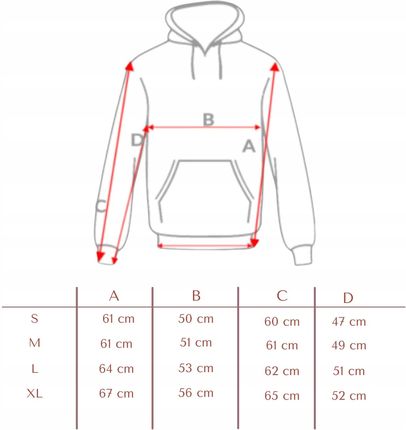 Bluza Damska Na Zamek, Kolor Czerwony, Z Kapturem XL - zdjęcie 3
