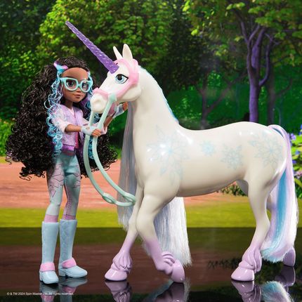 Spin Master Unicorn Academy Zestaw Jednorożec Glacier 27 cm - zdjęcie 2