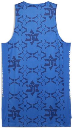 Męska Koszykarska Koszulka Meczowa Maccabi Puma Nautical Blue - zdjęcie 2