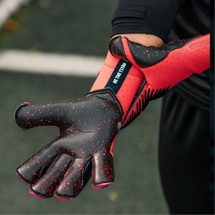 Rękawice Bramkarskie Seniorskie Rebel 2.0 Solar Red - zdjęcie 2