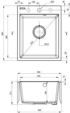 Deante Corio Zrcps103 Szary Metalik + Bateria Szary ZRC_PS103 - zdjęcie 4