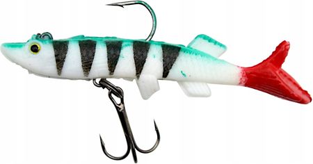 Miracle Fish Guma Uzbrojona W Kotwicę I Główkę Jigową Kopyto Przynęta 8cm 10g - zdjęcie 3