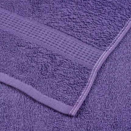 vidaXL Ręczniki Mydlane 10Szt. Fioletowe 30X30Cm 360 Gsm 100% Bawełna - zdjęcie 2