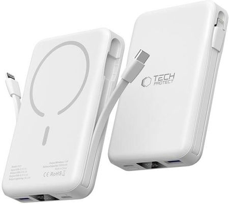 Tech-Protect Tech Protect Pb31 Lifemag Magsafe Power Bank 10000mAh White - zdjęcie 2
