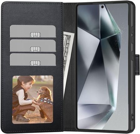 Tech-Protect Wallet Galaxy A36 5G Matte Black - zdjęcie 5