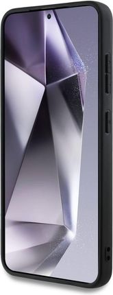 Karl Lagerfeld Etui Leather Monogram Pin Logo Head Samsung Galaxy S25 Plus Czarny - zdjęcie 3