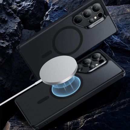 Esr Etui Classic Hybrid Halolock Do Galaxy S25 Ultra Magsafe Półprzezroczysto Czarne - zdjęcie 2