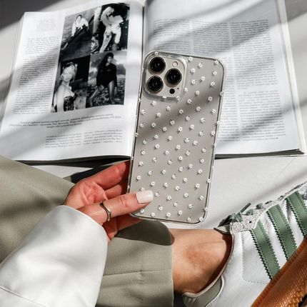 Pieceofcase Etui Przeźroczyste Z Nadrukiem Oppo Reno 8T 4G Stokrotki Mini Białe - zdjęcie 5