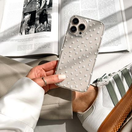 Pieceofcase Etui Przeźroczyste Z Nadrukiem Oppo Reno 8T 4G Stokrotki Mini Białe - zdjęcie 4
