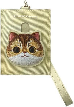 NIMMY Big Eyed Pet 2.0 Cat 3w1 Khaki 3w1 Torebka na telefon + Portfel + Etui na lokalizator - zdjęcie 3