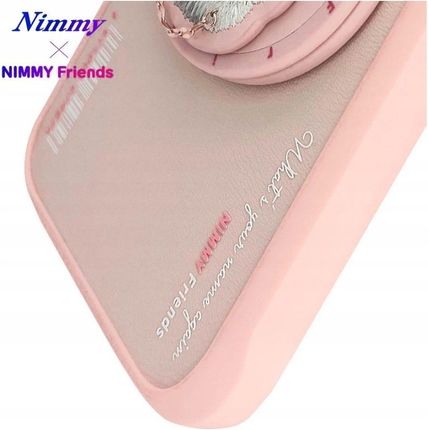 Nimmy Etui Glasses Cool Cat Magsafe Do Apple Iphone 16 Różowy - zdjęcie 4