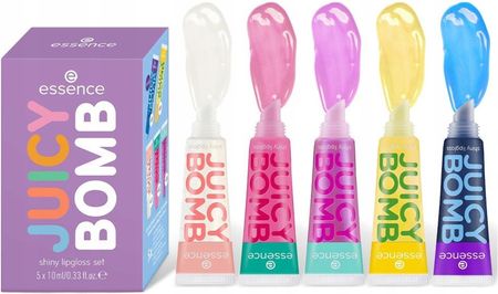 Essence Juicy Bomb Zestaw Upominkowy Do Ust Sweet & Glossy! - zdjęcie 3