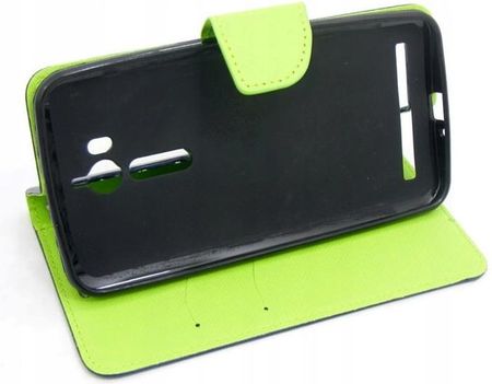 Gsm Hurt Etui Do Asus Zenfone Go Pokrowiec Case Obudowa Fancy Diary Granatowy - zdjęcie 4