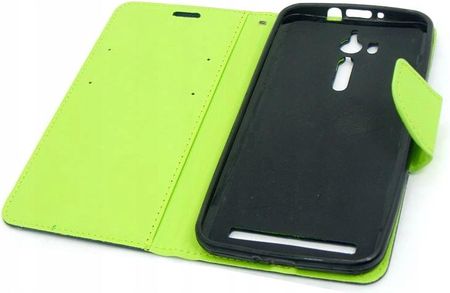 Gsm Hurt Etui Do Asus Zenfone Go Pokrowiec Case Obudowa Fancy Diary Granatowy - zdjęcie 3