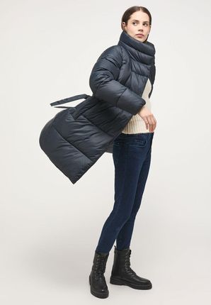 DAMSKA KURTKA ZIMOWA MUSTANG Heidi Mid Puffer Vulcan 1014196 4139 - zdjęcie 3
