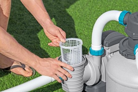 Piaskowa Pompa Filtrująca Do Basenów Bestway 8327 L/H + Złączki + Węże Ra584990 - zdjęcie 5