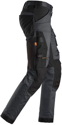 Snickers Workwear Spodnie Robocze Snickers Allroundwork 6341, Ciemnoszaro-Czarne - zdjęcie 2