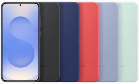 Samsung Silicone Galaxy S25+ red - zdjęcie 2