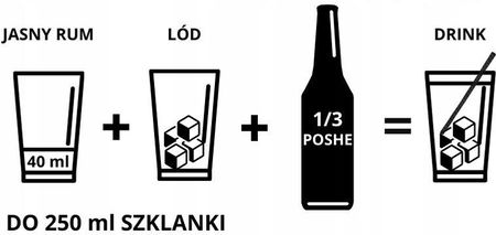 Poshe koktajl rzemieślniczy Mai Tai 500 ml 0% 1778689438 - zdjęcie 2