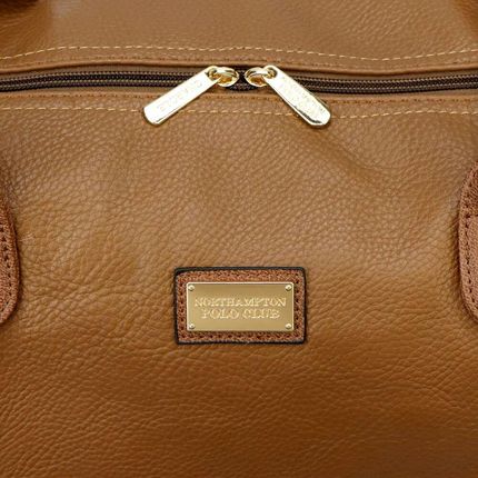 Damska Torebka ekologiczna A4 Northampton Polo Club PC3180# brązowy - zdjęcie 3
