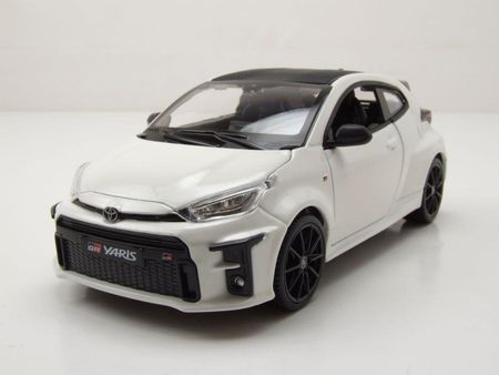 Maisto 32909 Model Samochodu Toyota Yaris 21 Biały Skala 1:24 - zdjęcie 2