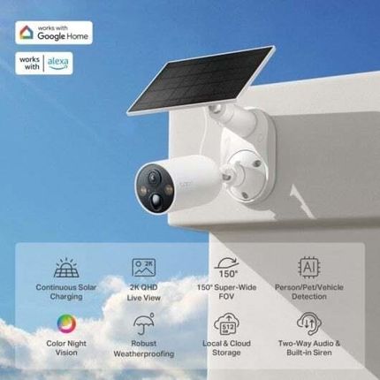 Tp-Link Tapo C425 Zestaw Zewnętrznej Kamery Do Monitoringu 2K - zdjęcie 2