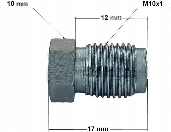Phu Donocik Korek Za Lepka Przewodu Hamulcowego Gwint Zewn Trzny M X