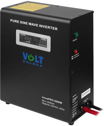 Volt Polska Qoltec Zasilacz Volt Sinus Pro 2000W + 2 X Akumulator Żelowy Qoltec Gel Professional Longlife 12V 100Ah - zdjęcie 6