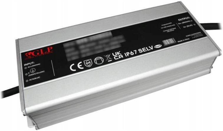 Zdjęcie Glp GV6-320B012, Zasilacz, Zasilacze GLP/GV6, PSU 320W: 12V/26.7A, CV, m (GV6320B012) - Milanówek