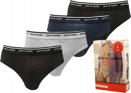 Slipy Bawełniane Komfortowe Pierre Cardin 4-PAK Mix - zdjęcie 4