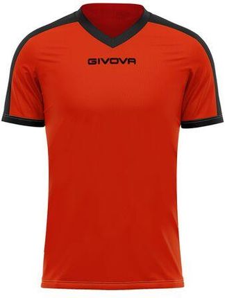Givova Koszulka Sportowa Męska T-Shirt Treningowy Mac04 Czerwona - zdjęcie 2