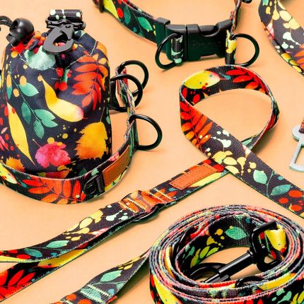 Ukory Bandanka Bandana Chustka Chihuahua Maltańczyk Jamnik 15X10X8,5Cm Xs BANDANANAOBROŻĘ15MMWKALEJDOSKOPIE - zdjęcie 6