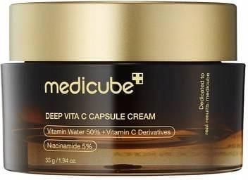 Krem Medicube Deep Vita C Capsule Cream Rozjaśniająco-Ujędrniający Do Twarzy 55G - zdjęcie 6