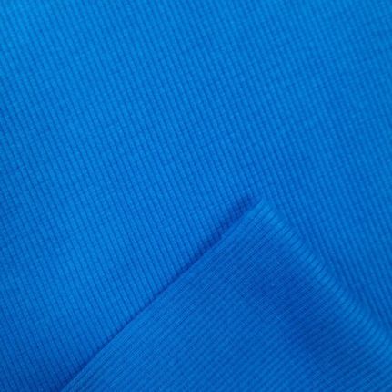 Fashion Colors Dzianina Ściągacz Prążkowany Niebieski Bawełna 0,5Mb - zdjęcie 2