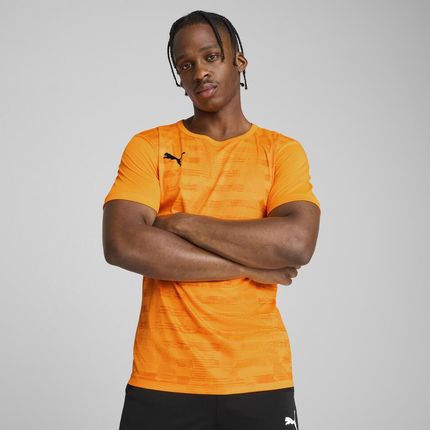 Puma Męska Koszulka Z Grafiką Individualrise Heat Fire Orange - zdjęcie 2