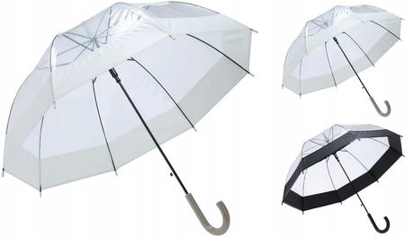 Parasol przeciwdeszczowy transparentny 85cm automatyczny - zdjęcie 3