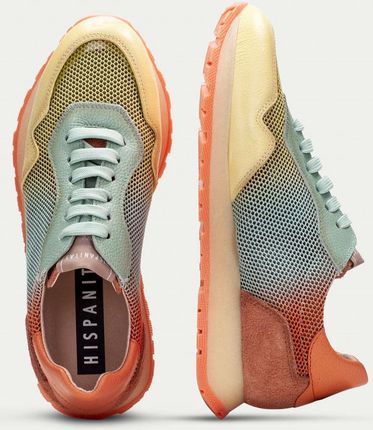Hiszpańskie sneakersy - HISPANITAS CHV253812 PASTELOWE - zdjęcie 4